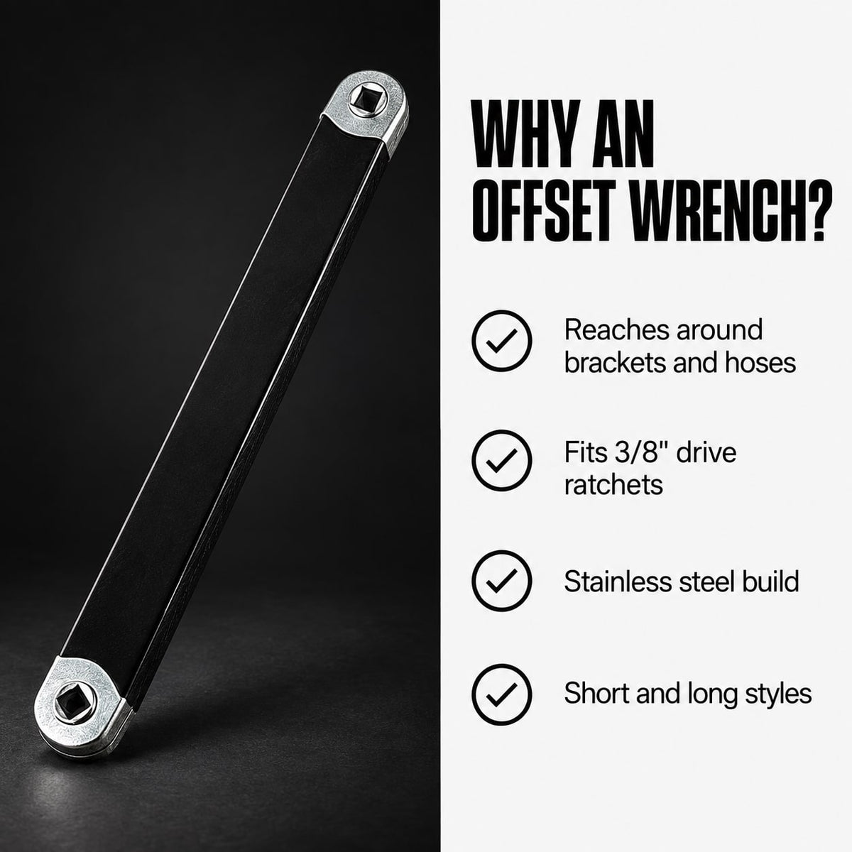 3/8 Offset Extension Wrench