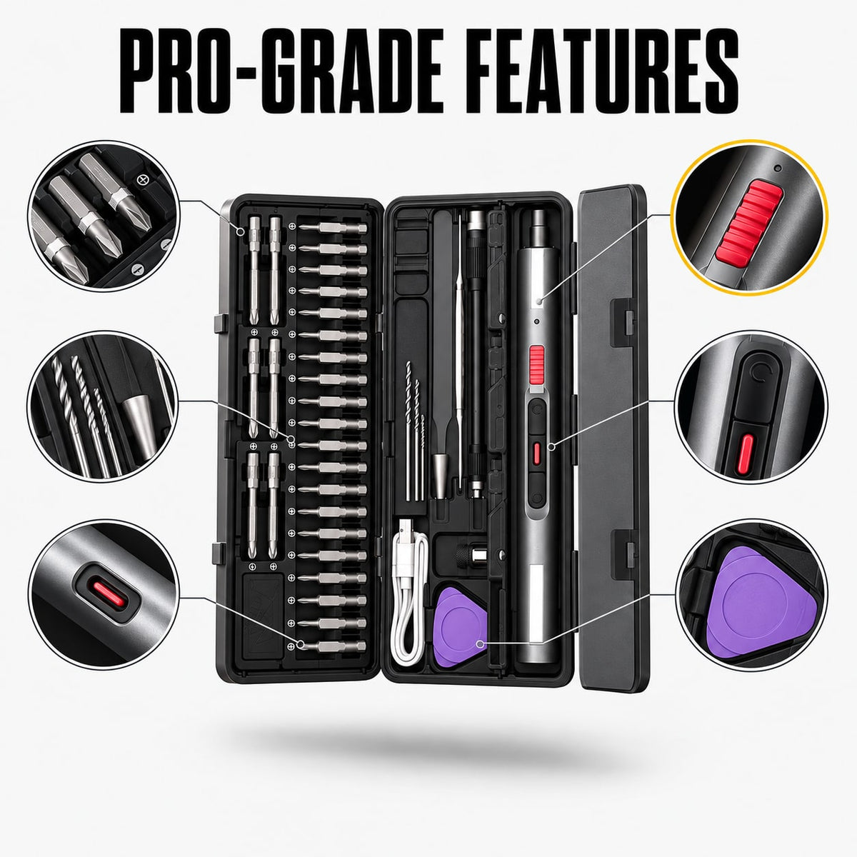 Cordless Precision Screwdriver Set